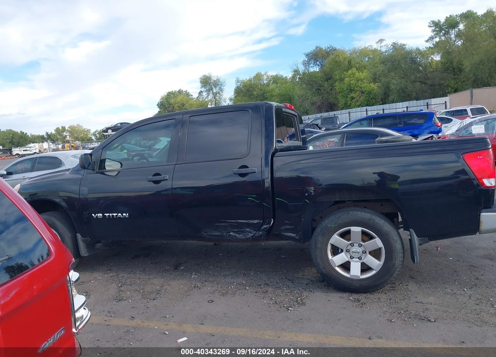 2009 NISSAN TITAN XE VIN: 1N6AA07C39N312568