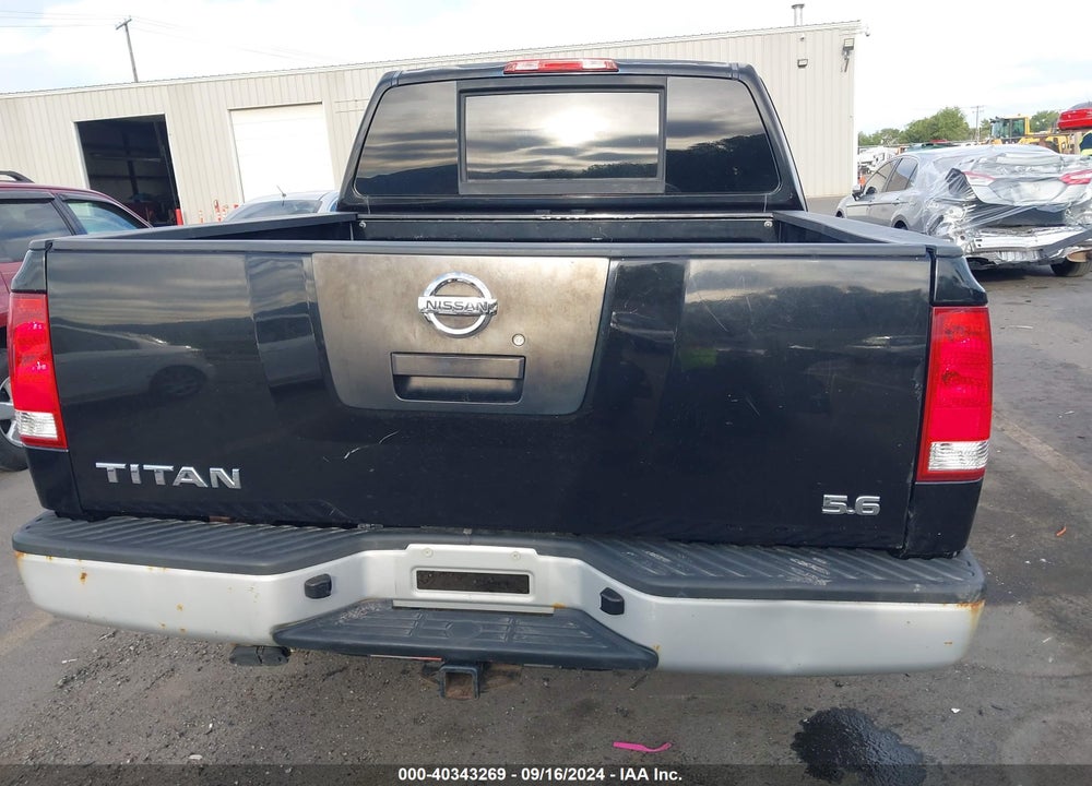 2009 NISSAN TITAN XE VIN: 1N6AA07C39N312568