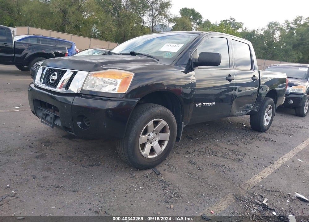 2009 NISSAN TITAN XE VIN: 1N6AA07C39N312568