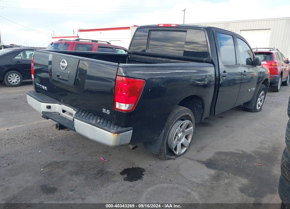 2009 NISSAN TITAN XE VIN: 1N6AA07C39N312568