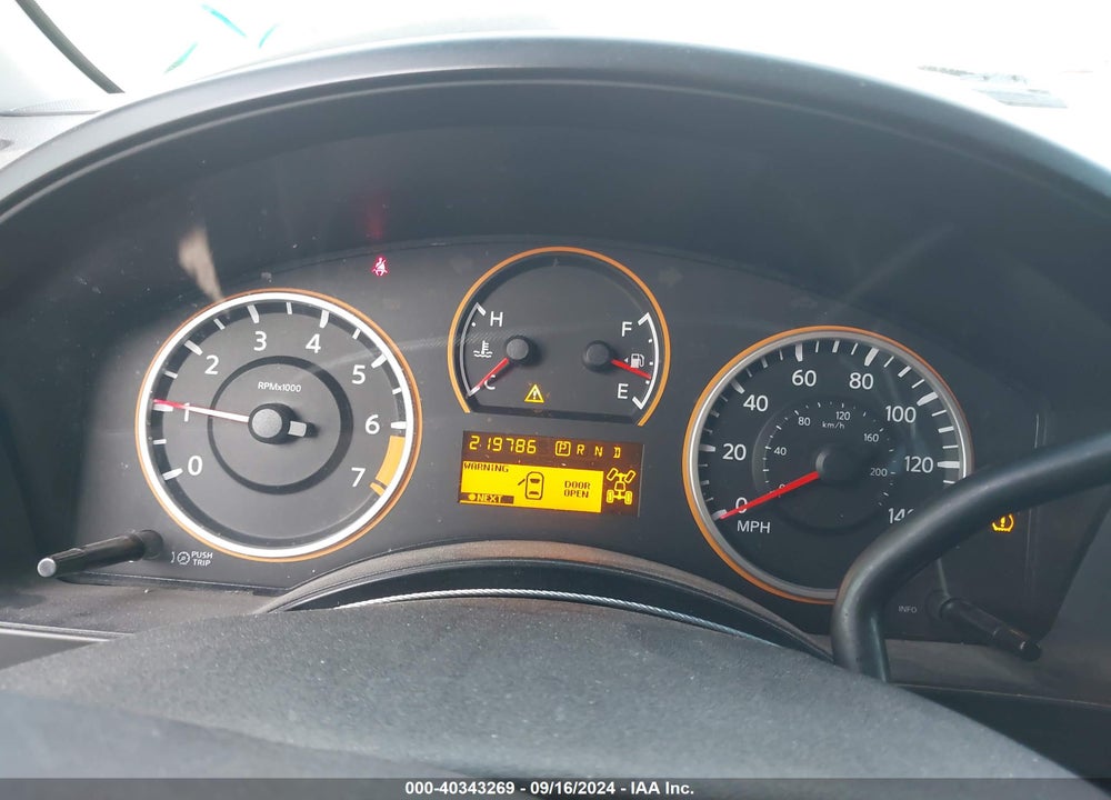 2009 NISSAN TITAN XE VIN: 1N6AA07C39N312568