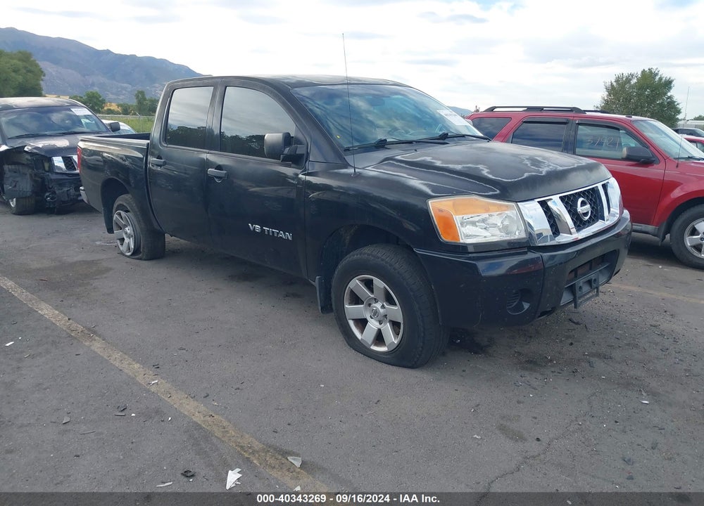2009 NISSAN TITAN XE VIN: 1N6AA07C39N312568
