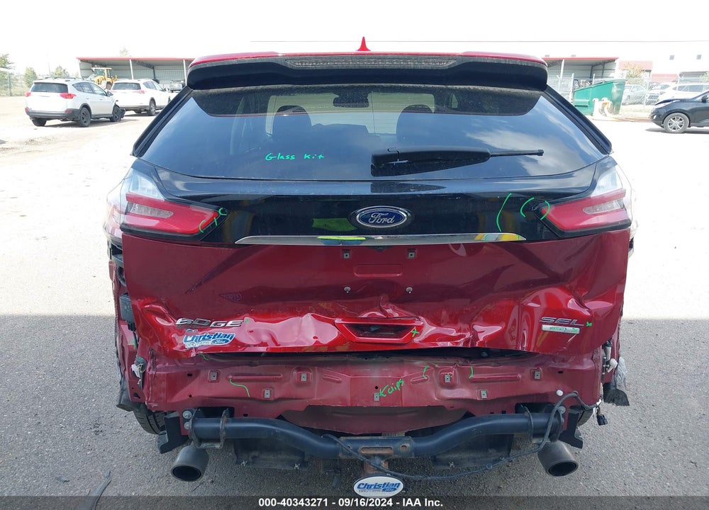 2019 FORD EDGE SEL VIN: 2FMPK4J94KBB27764