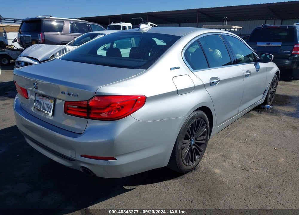 2018 BMW 530E XDRIVE IPERFORMANCE VIN: WBAJB1C57JB085238