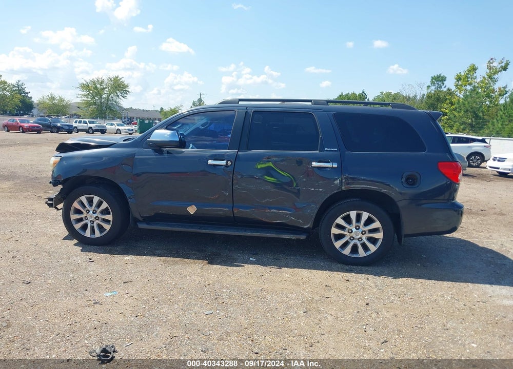 2008 TOYOTA SEQUOIA PLATINUM 5.7L V8 VIN: 5TDZY67A88S006879