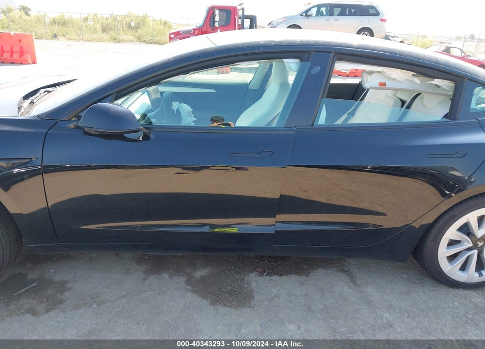 2021 TESLA MODEL 3 STANDARD RANGE PLUS REAR-WHEEL DRIVE VIN: 5YJ3E1EA7MF057860