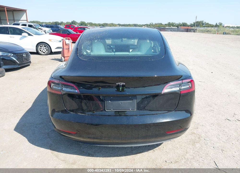 2021 TESLA MODEL 3 STANDARD RANGE PLUS REAR-WHEEL DRIVE VIN: 5YJ3E1EA7MF057860