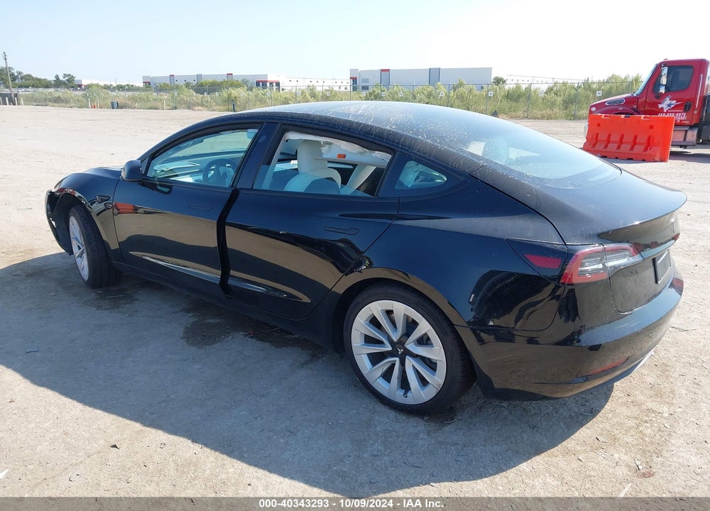 2021 TESLA MODEL 3 STANDARD RANGE PLUS REAR-WHEEL DRIVE VIN: 5YJ3E1EA7MF057860