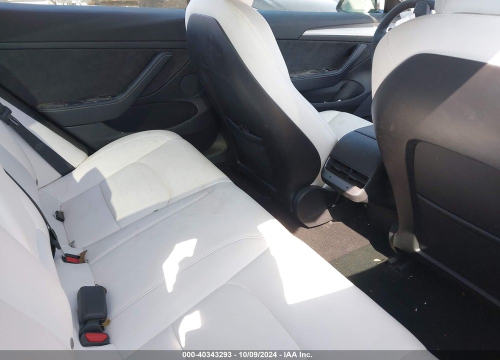 2021 TESLA MODEL 3 STANDARD RANGE PLUS REAR-WHEEL DRIVE VIN: 5YJ3E1EA7MF057860