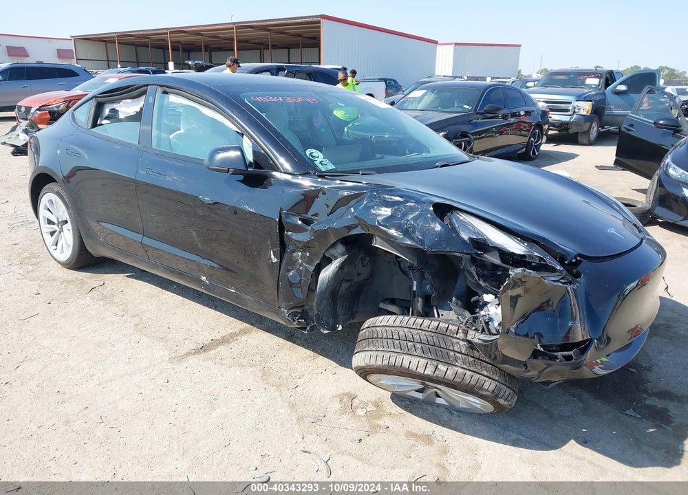 2021 TESLA MODEL 3 STANDARD RANGE PLUS REAR-WHEEL DRIVE VIN: 5YJ3E1EA7MF057860