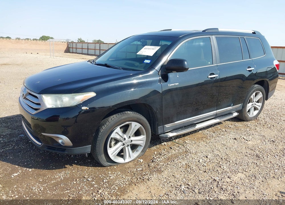 2012 TOYOTA HIGHLANDER LIMITED V6 VIN: 5TDDK3EH5CS171081