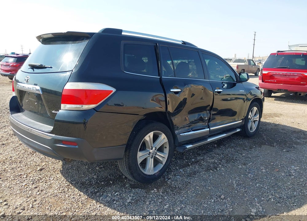 2012 TOYOTA HIGHLANDER LIMITED V6 VIN: 5TDDK3EH5CS171081