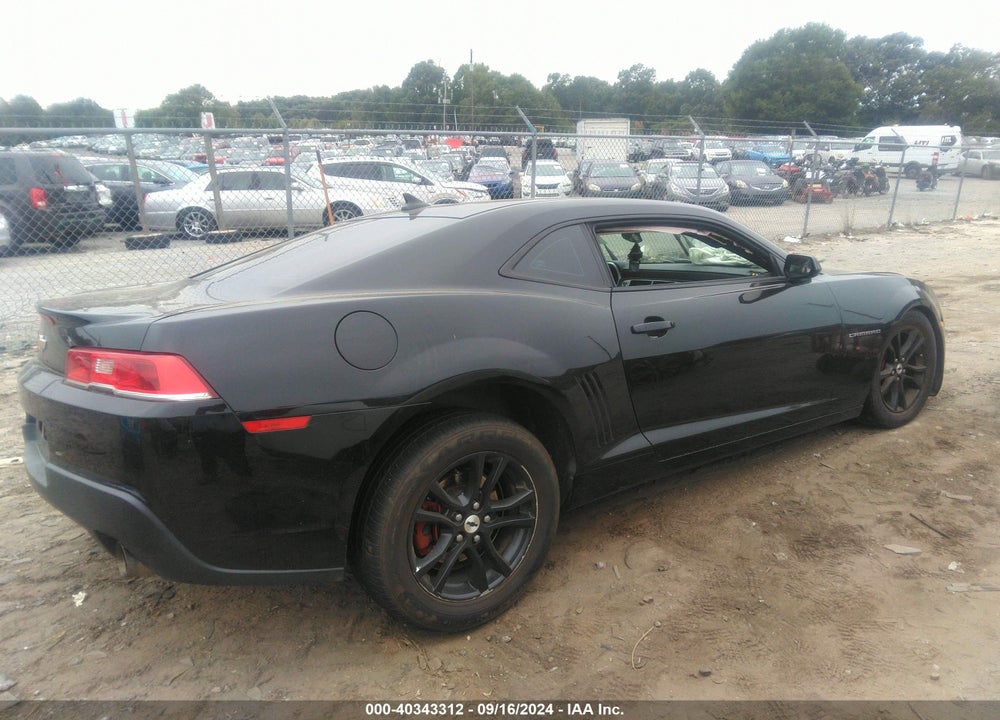 2014 CHEVROLET CAMARO 1LS VIN: 2G1FE1E35E9322532
