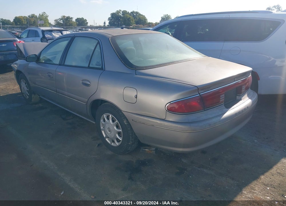 1999 BUICK CENTURY CUSTOM VIN: 2G4WS52M2X1437056