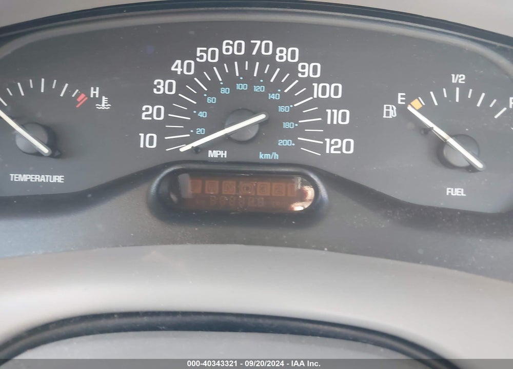 1999 BUICK CENTURY CUSTOM VIN: 2G4WS52M2X1437056