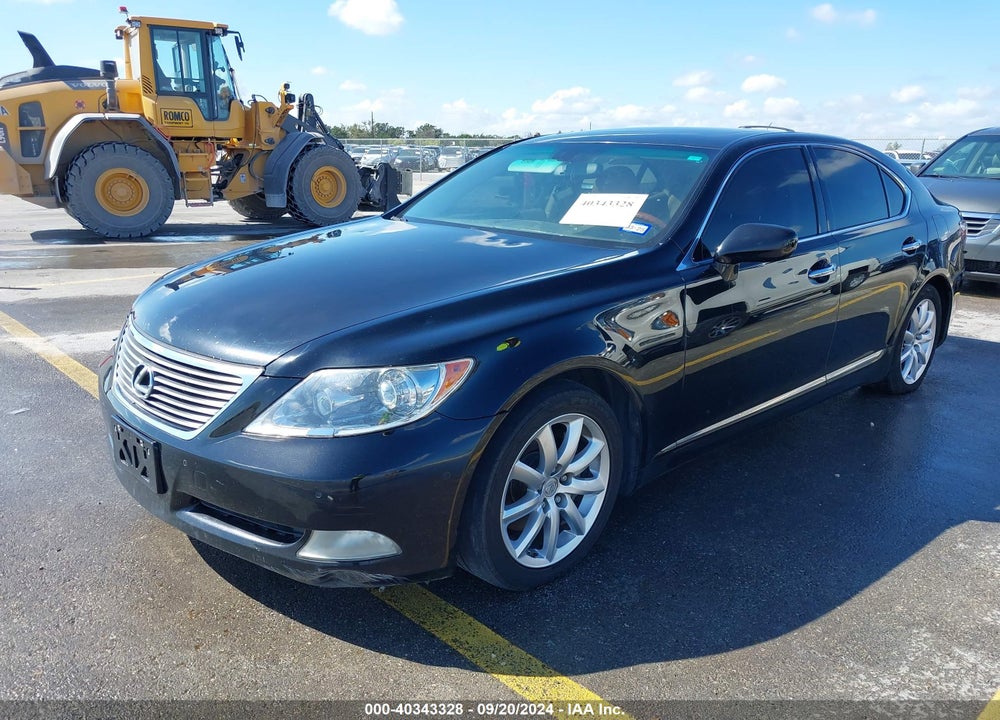 2008 LEXUS LS 460 VIN: JTHBL46F585061635