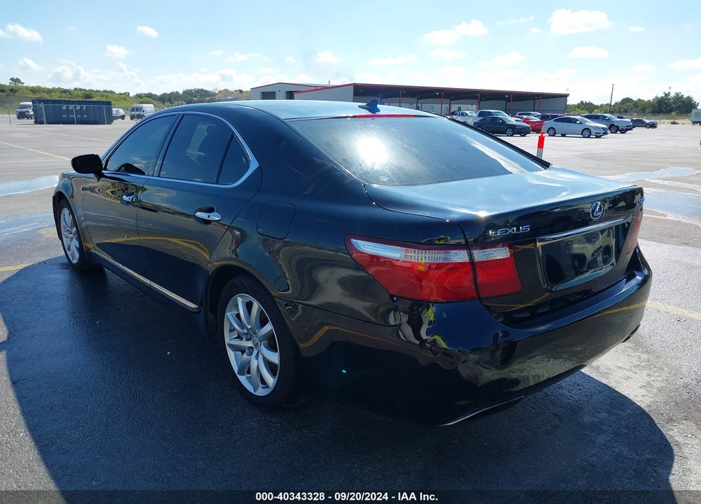 2008 LEXUS LS 460 VIN: JTHBL46F585061635
