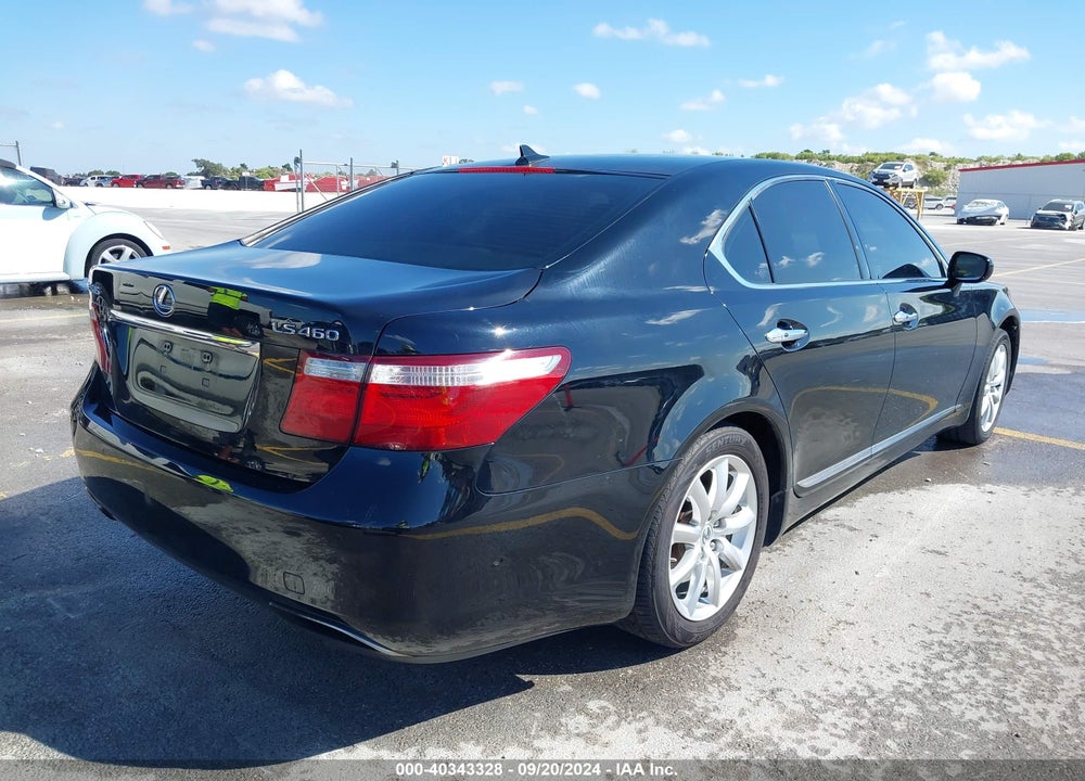 2008 LEXUS LS 460 VIN: JTHBL46F585061635