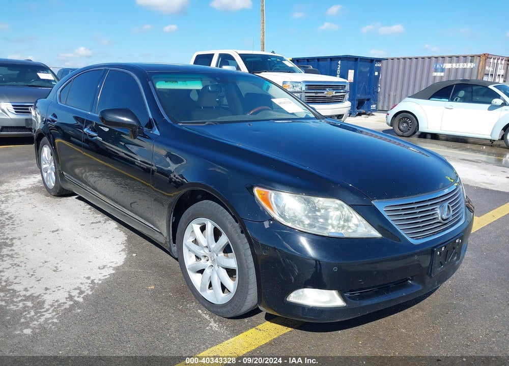 2008 LEXUS LS 460 VIN: JTHBL46F585061635