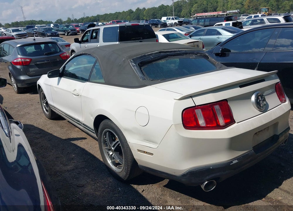 2011 FORD MUSTANG V6 VIN: 1ZVBP8EM2B5161743