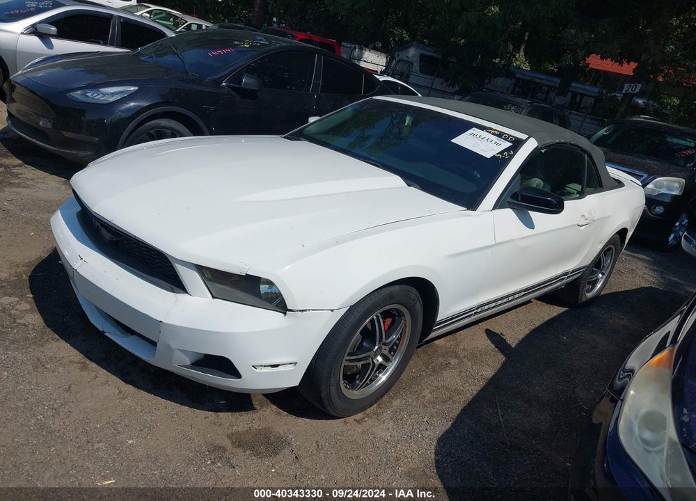 2011 FORD MUSTANG V6 VIN: 1ZVBP8EM2B5161743