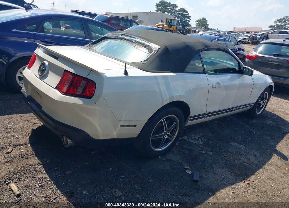 2011 FORD MUSTANG V6 VIN: 1ZVBP8EM2B5161743