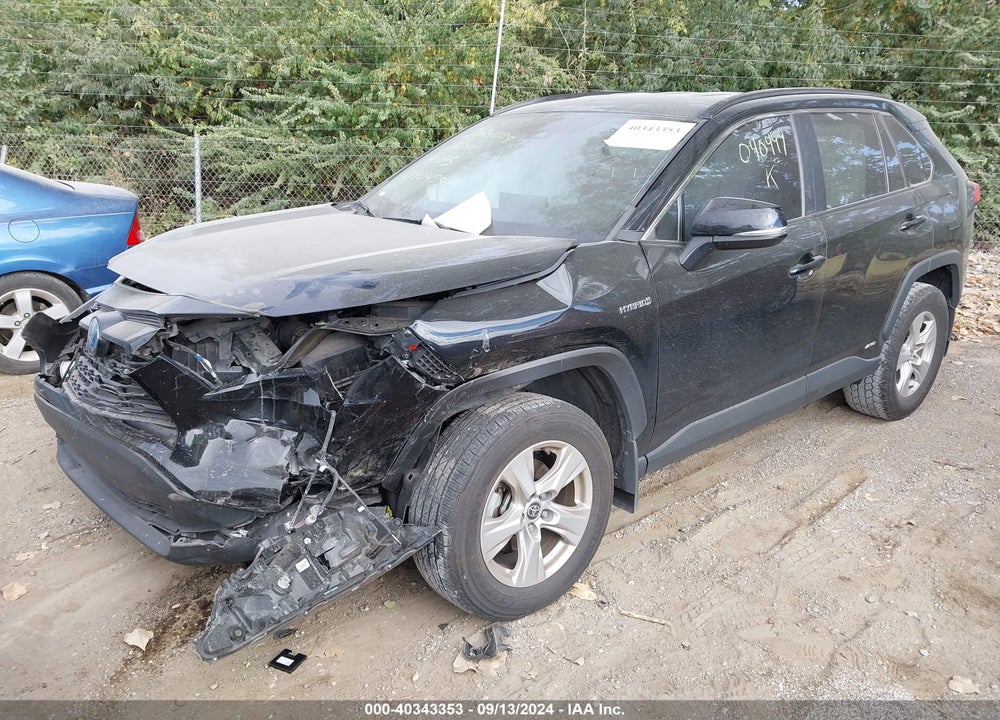 2021 TOYOTA RAV4 HYBRID XLE VIN: 4T3RWRFV8MU040499