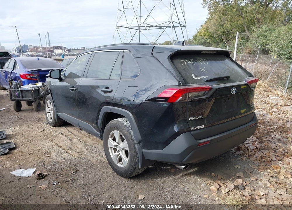2021 TOYOTA RAV4 HYBRID XLE VIN: 4T3RWRFV8MU040499