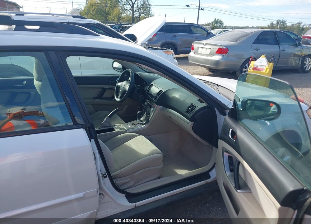 2008 SUBARU OUTBACK 2.5I/2.5I L.L. BEAN EDITION VIN: 4S4BP61CX87304581