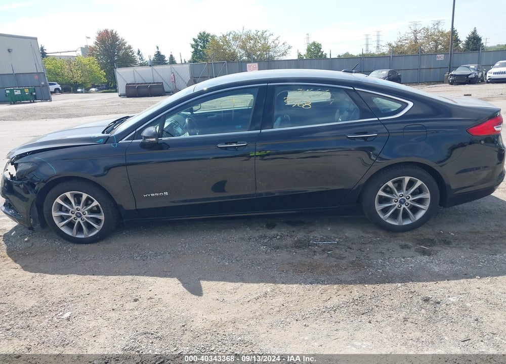 2017 FORD FUSION HYBRID SE VIN: 3FA6P0LU6HR287219
