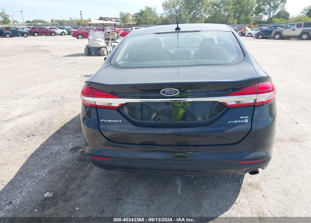 2017 FORD FUSION HYBRID SE VIN: 3FA6P0LU6HR287219