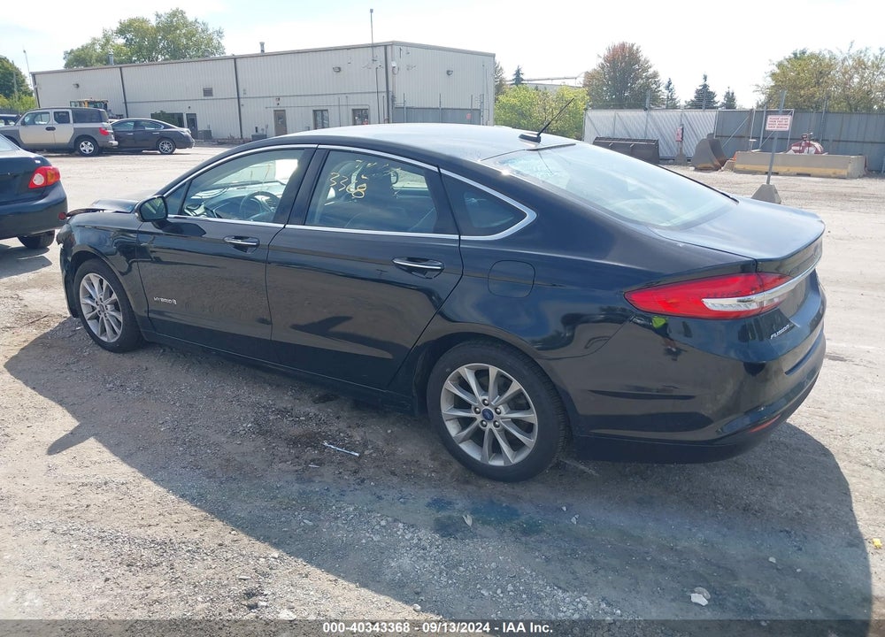 2017 FORD FUSION HYBRID SE VIN: 3FA6P0LU6HR287219
