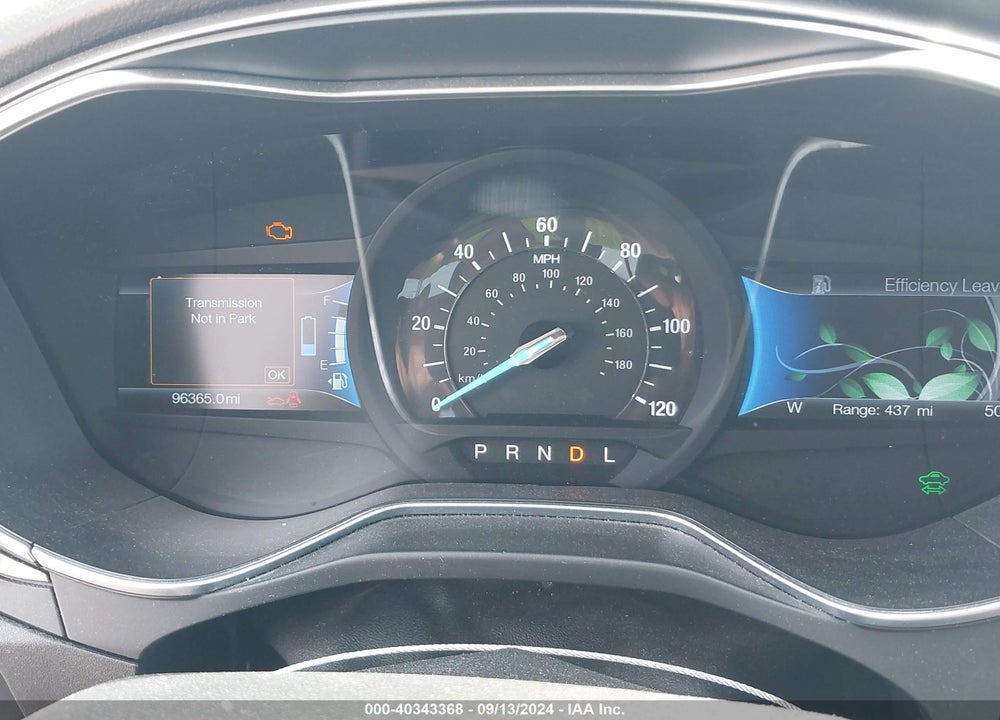 2017 FORD FUSION HYBRID SE VIN: 3FA6P0LU6HR287219