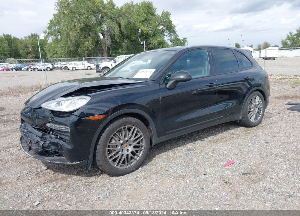 2014 PORSCHE CAYENNE S VIN: WP1AB2A25ELA59057