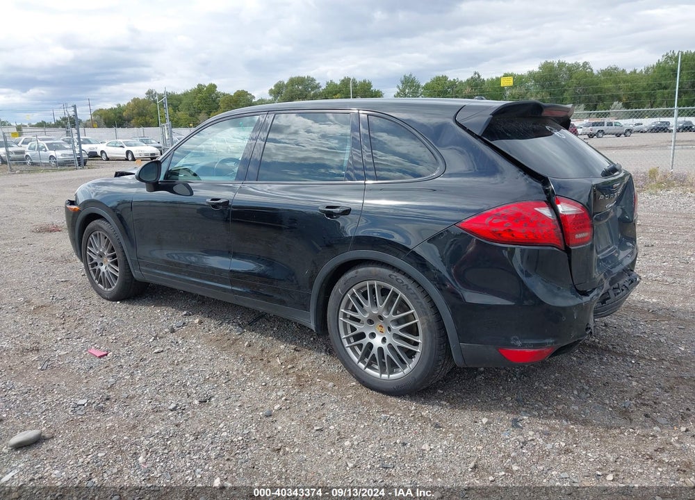 2014 PORSCHE CAYENNE S VIN: WP1AB2A25ELA59057