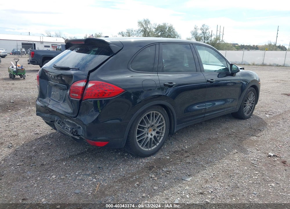 2014 PORSCHE CAYENNE S VIN: WP1AB2A25ELA59057