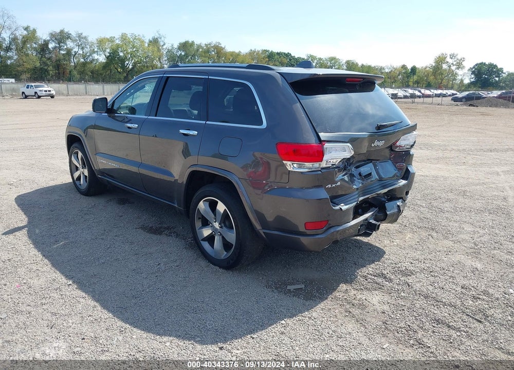 2015 JEEP GRAND CHEROKEE OVERLAND VIN: 1C4RJFCG0FC925997