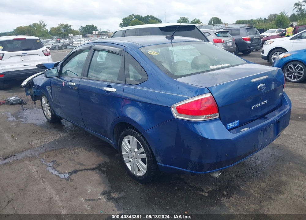 2009 FORD FOCUS SEL VIN: 1FAHP37N79W180465