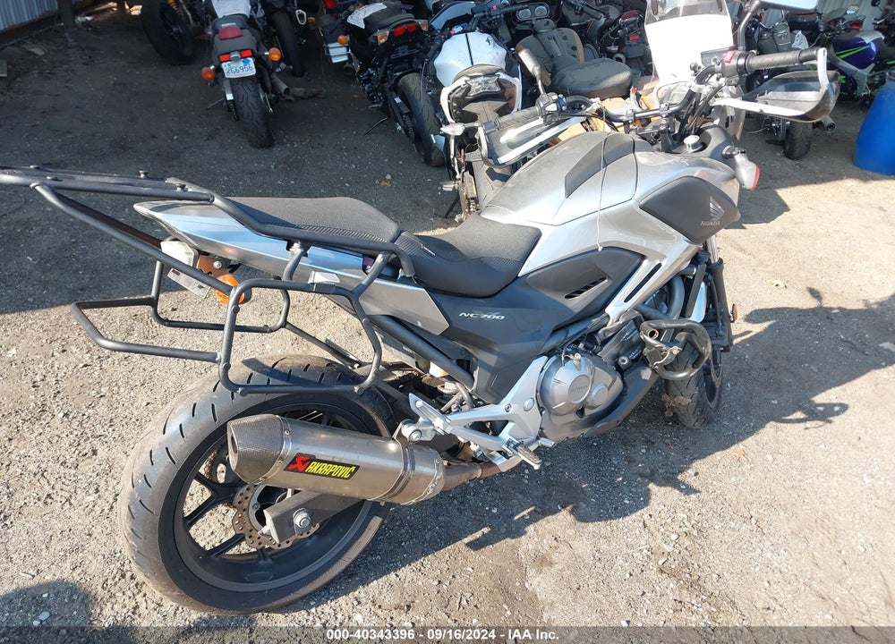 2012 HONDA NC700X VIN: JH2RC635XCK000466