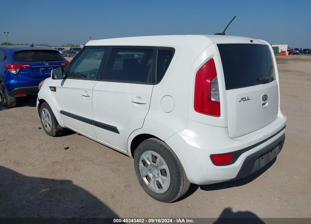 2013 KIA SOUL VIN: KNDJT2A51D7760629