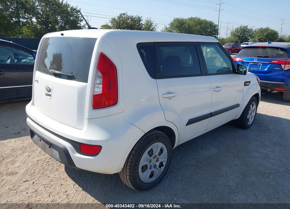 2013 KIA SOUL VIN: KNDJT2A51D7760629