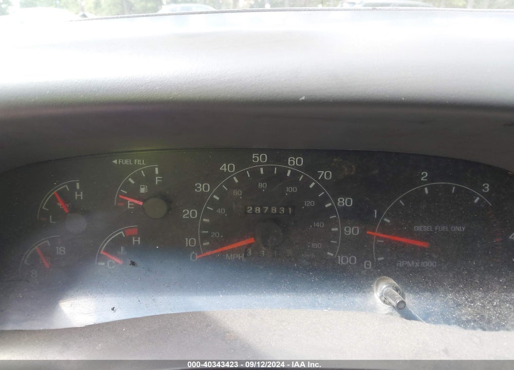 2001 FORD F-450 CHASSIS XL/XLT VIN: 1FDXF46F61EC85612