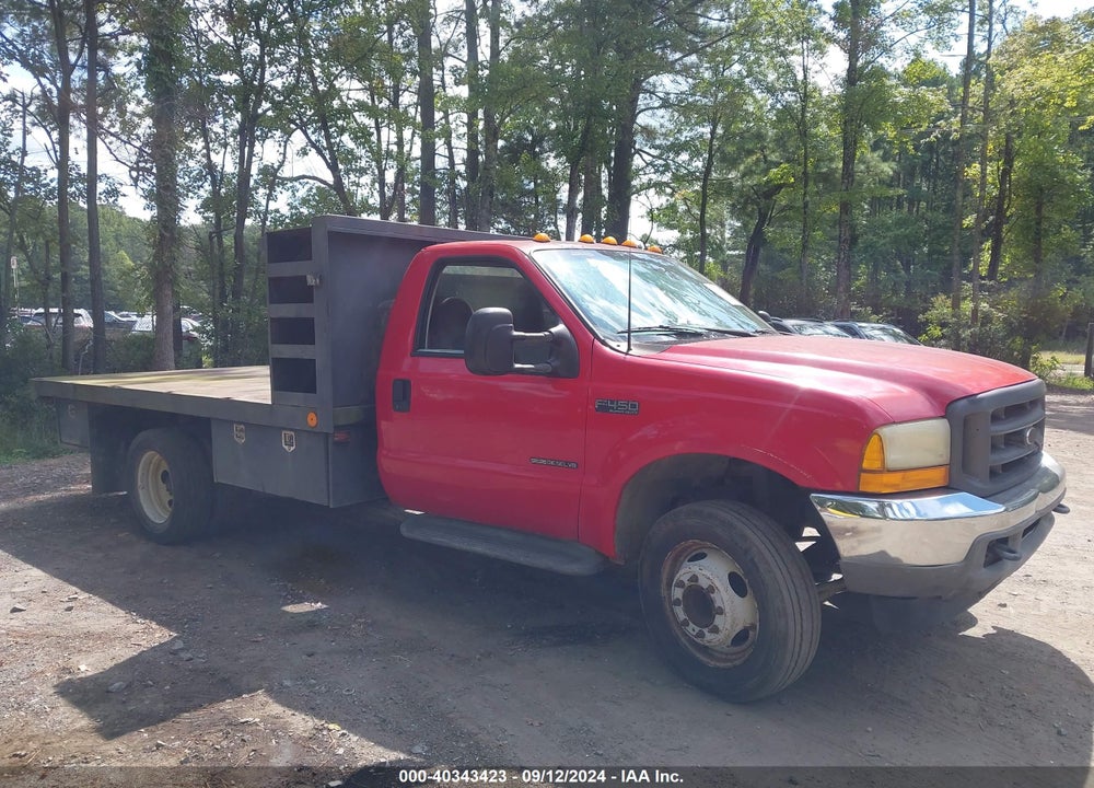 2001 FORD F-450 CHASSIS XL/XLT VIN: 1FDXF46F61EC85612