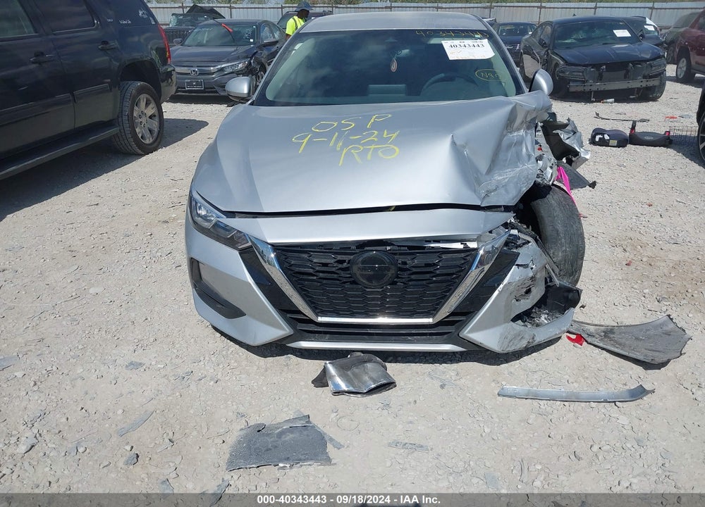 2022 NISSAN SENTRA VIN: 3N1AB8CV4NY302881