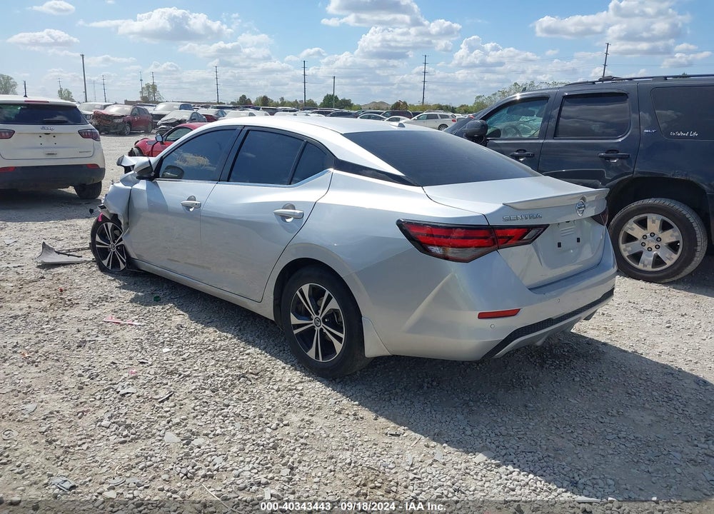 2022 NISSAN SENTRA VIN: 3N1AB8CV4NY302881