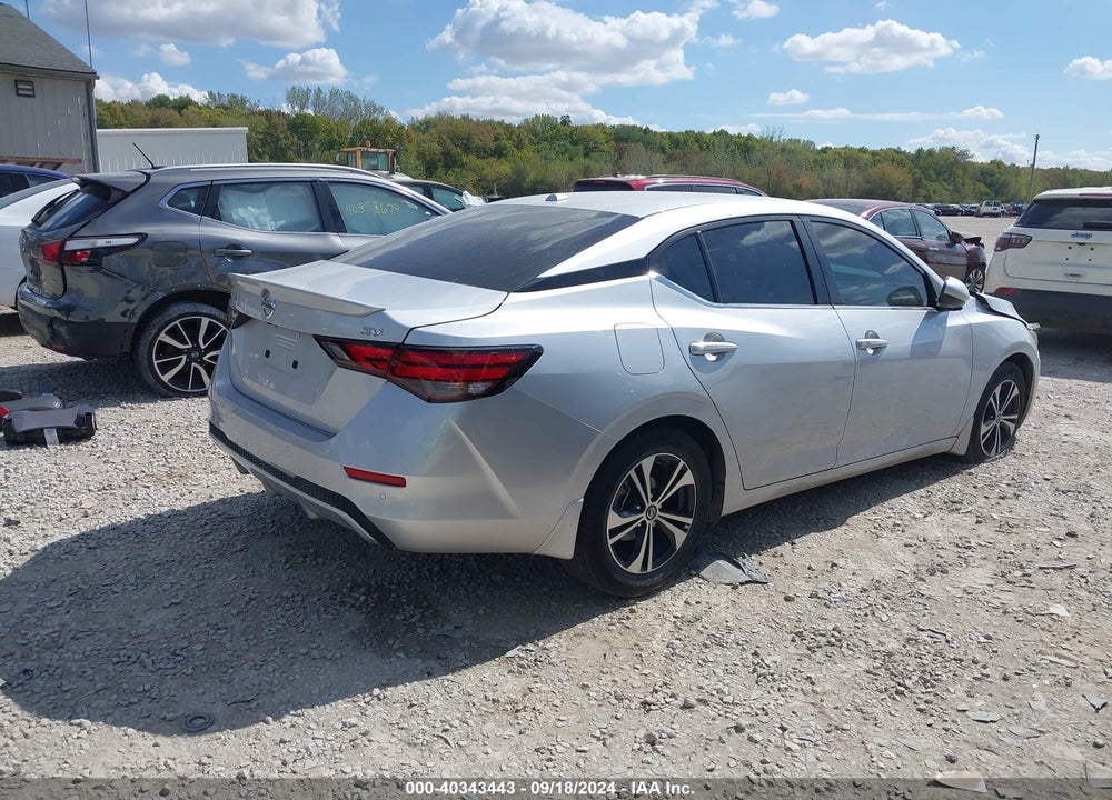 2022 NISSAN SENTRA VIN: 3N1AB8CV4NY302881