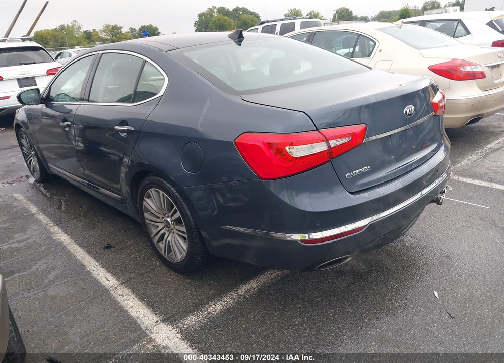 2014 KIA CADENZA PREMIUM VIN: KNALN4D77E5152894