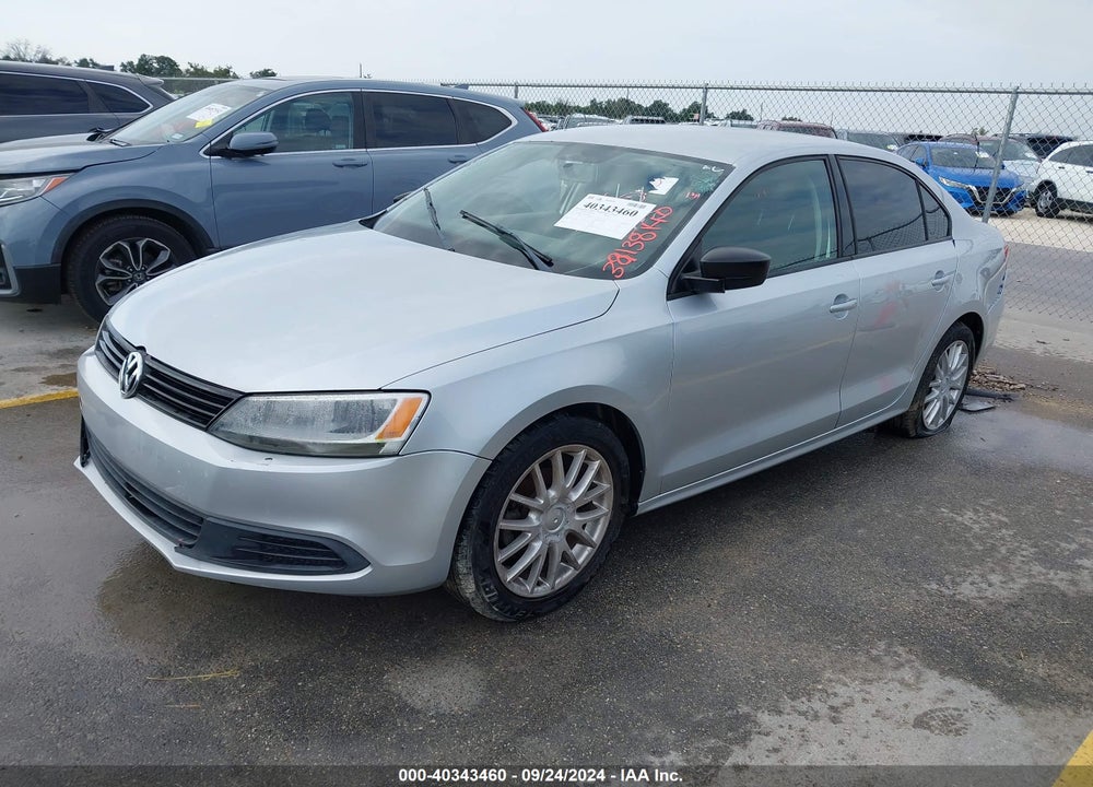 2012 VOLKSWAGEN JETTA 2.0L BASE/2.0L S VIN: 3VW1K7AJ5CM329807