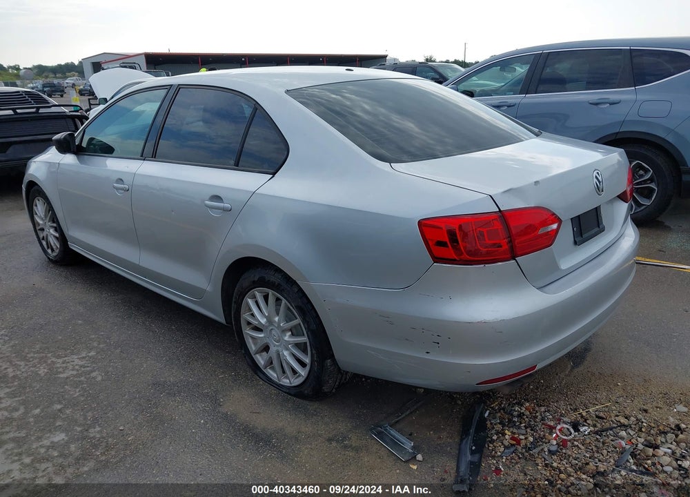 2012 VOLKSWAGEN JETTA 2.0L BASE/2.0L S VIN: 3VW1K7AJ5CM329807