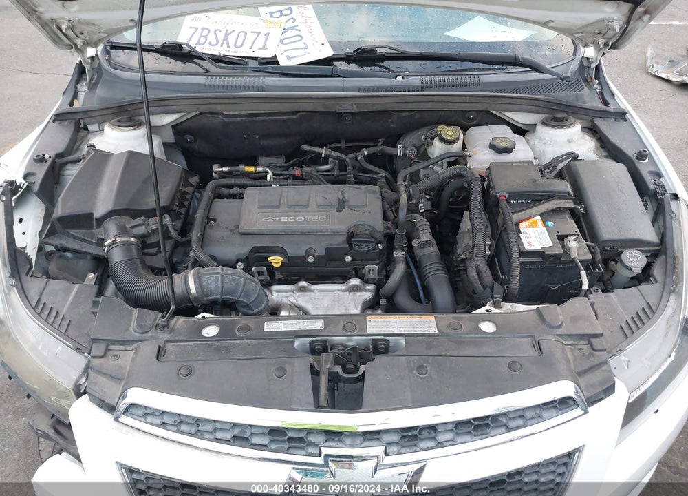 2013 CHEVROLET CRUZE 1LT AUTO VIN: 1G1PC5SB6D7290655